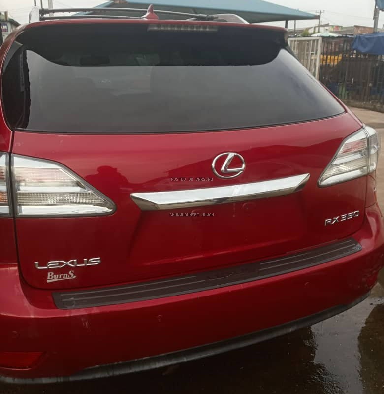 Foreign Used Lexus RX350 2010 model for Sale In Lagos image