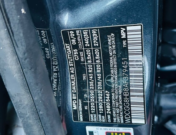 FOREIGN USED MERCEDES BENZ GLK350 2010 FOR SALE IN LAGOS