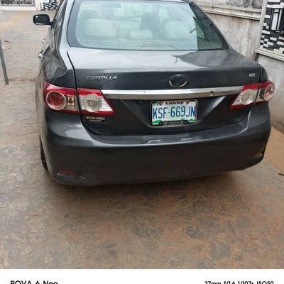 2011 Toyota Corolla for Sale In Lagos