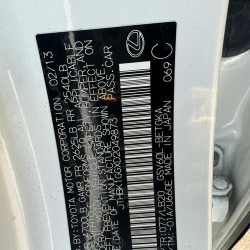 Foreign Used  Lexus ES350 2013 for Sale In Lagos