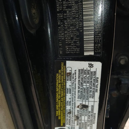 Toyota Camry 2004 V6 for Sale In Lagos