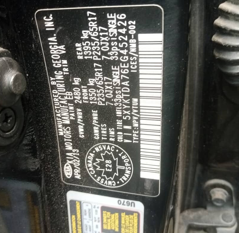 Kia Sorento 2014 for Sale in Lagos image