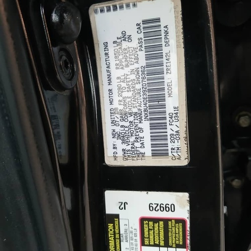 Toyota Corolla 2009 for Sale In Lagos