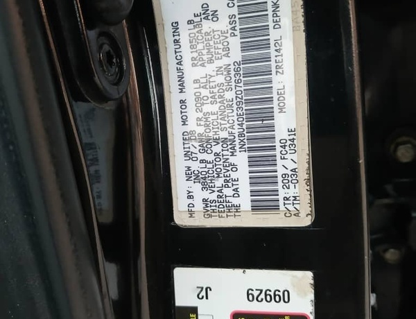 Toyota Corolla 2009 for Sale In Lagos