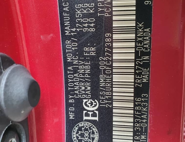 Toyota Corolla 2015 for Sale In Lagos