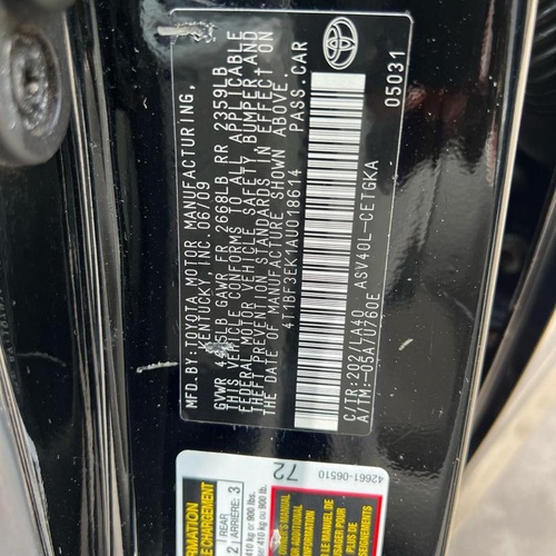 Foreign Used 2010 Toyota Camry XLE for Sale In Lagos