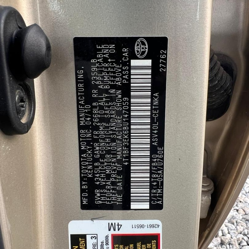 Foreign Used 2011 Toyota Camry LE for Sale In Lagos image