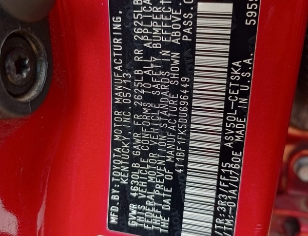 Foreign Used Toyota Camry 2013 SE for Sale In Lagos