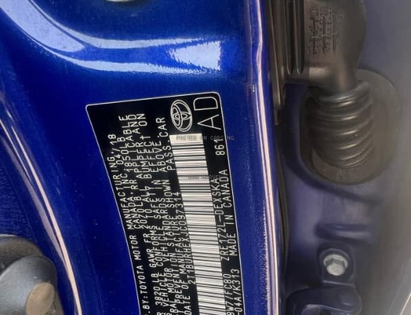 FOREIGN USED  2018 TOYOTA COROLLA SE