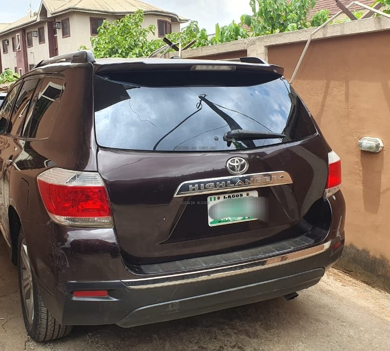 Toyota Highlander 2012 for Sale In Lagos image
