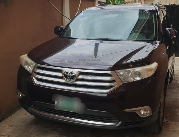 Toyota Highlander 2012 for Sale In Lagos