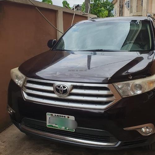 Toyota Highlander 2012 for Sale In Lagos