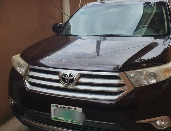 Toyota Highlander 2012 for Sale In Lagos