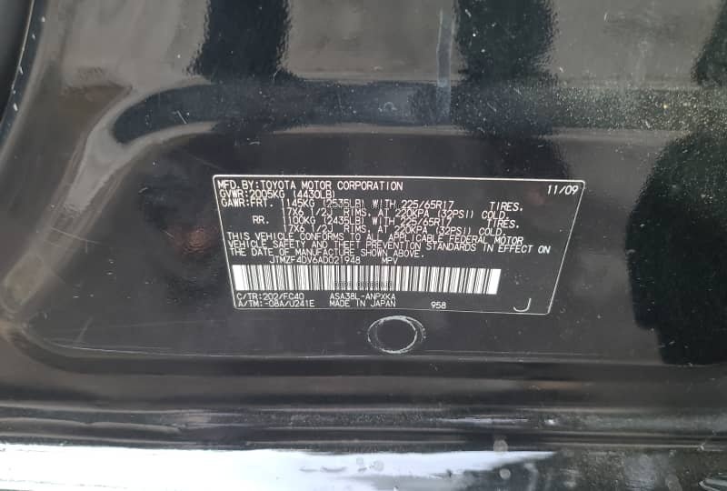 Foreign Used Toyota RAV4 2010 for Sale In Lagos image