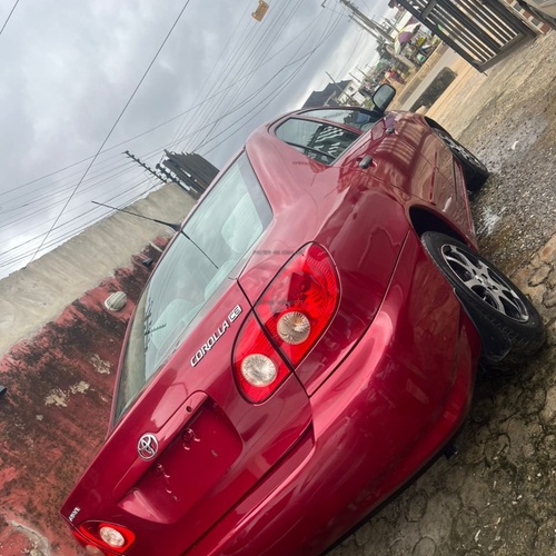 TOYOTA COROLLA 2005 WINE COLOR