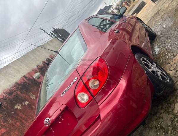 TOYOTA COROLLA 2005 WINE COLOR