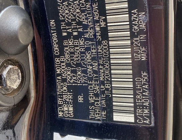 LEXUS GX470 UPGRADE TO GX460 FOR SALE IN NIGERIA