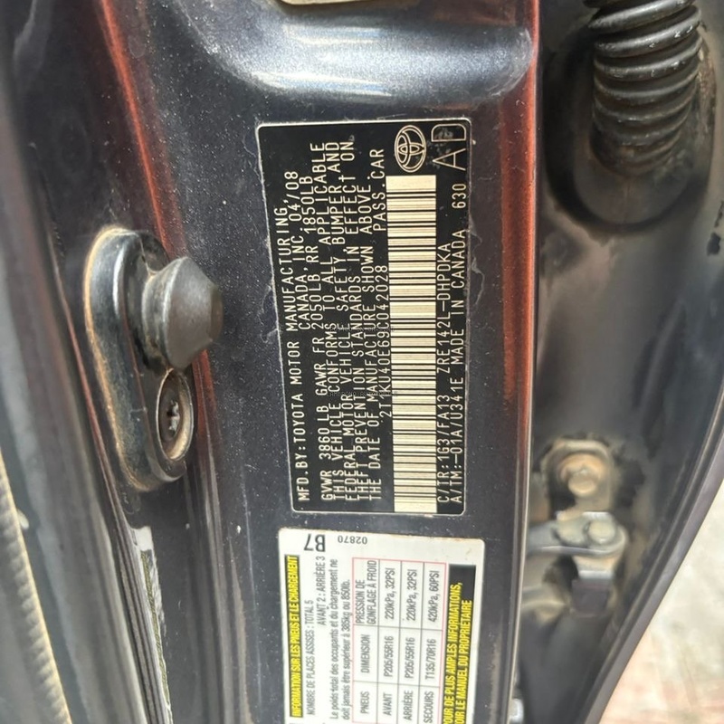 Registered Toyota Matrix 2008 for Sale In Lagos image