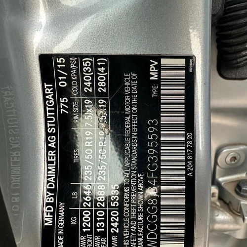 Mercedes Benz GLK 2015 for Sale In Abuja