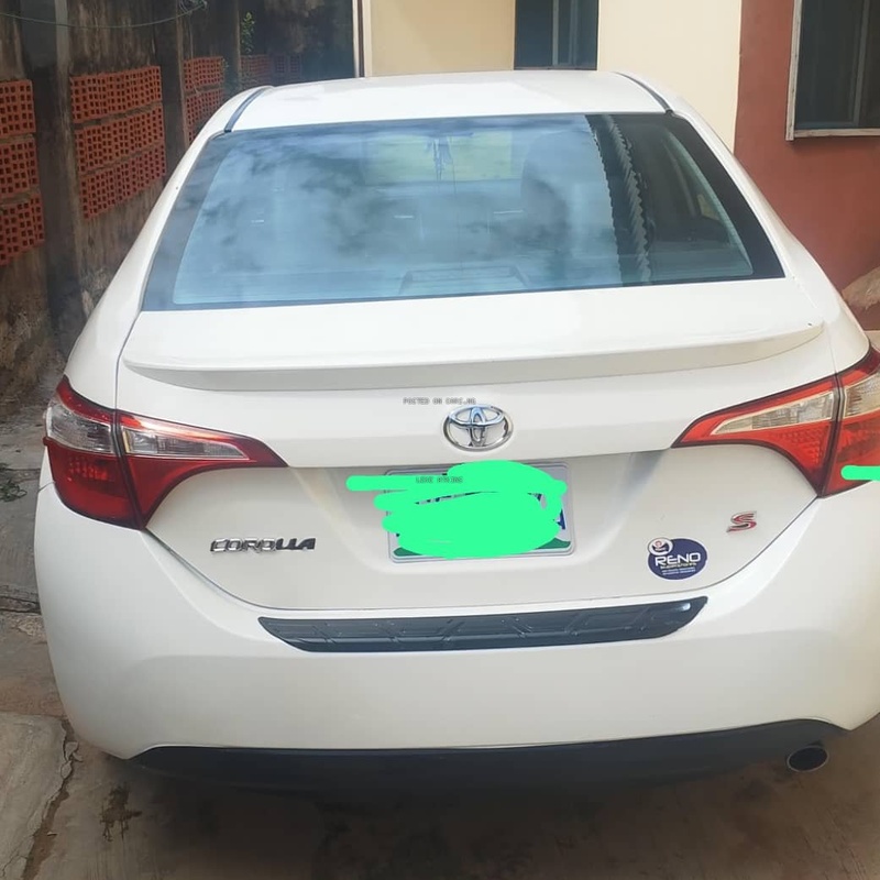 Toyota Corolla 2016 for Sale In Lagos image