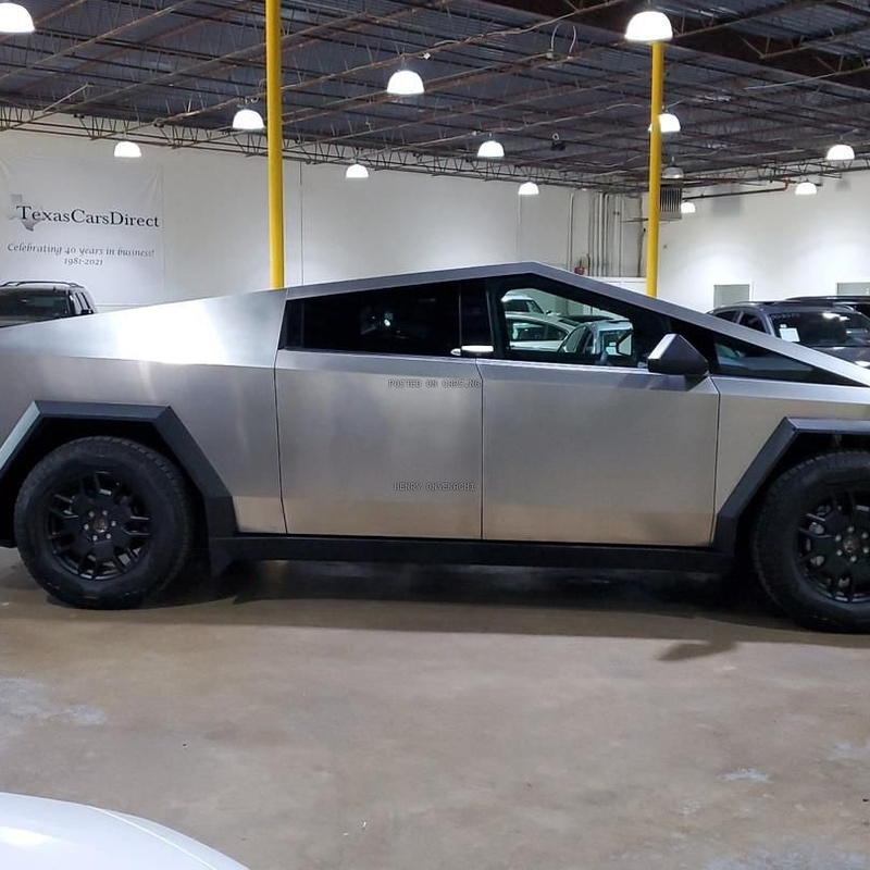 2024 Cyber Truck with mobile charger and home charger image