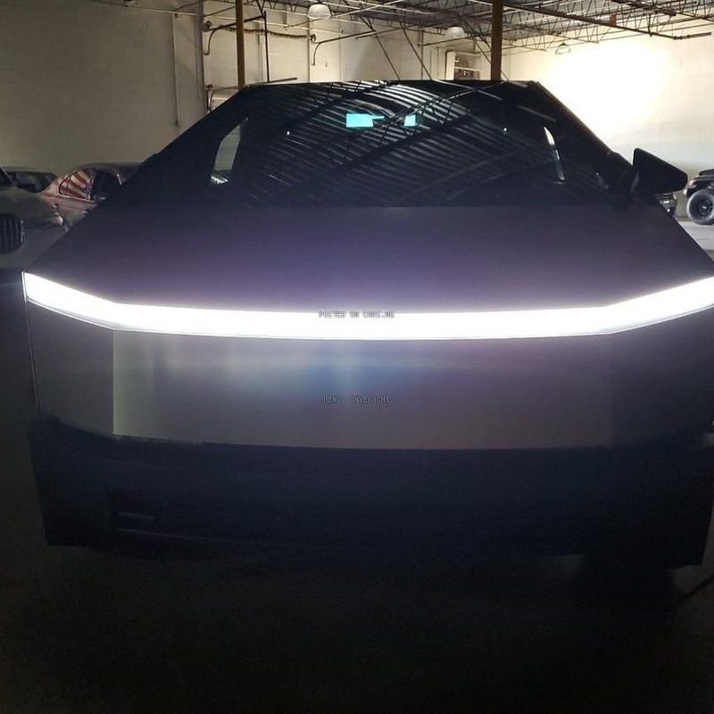 2024 Cyber Truck with mobile charger and home charger image