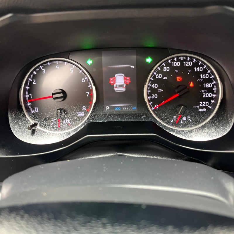 TOYOTA RAV 4 2020 WITH ALL ROUND FACTORY TINTED WINDOWS image