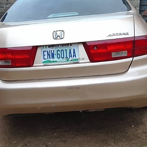 HONDA ACCORD 2004 FOR SALE IN AKWA IBOM