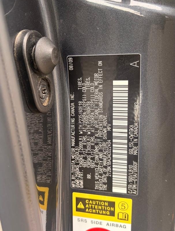 FOREIGN USED 2010 LEXUS RX350 FOR SALE IN LAGOS image