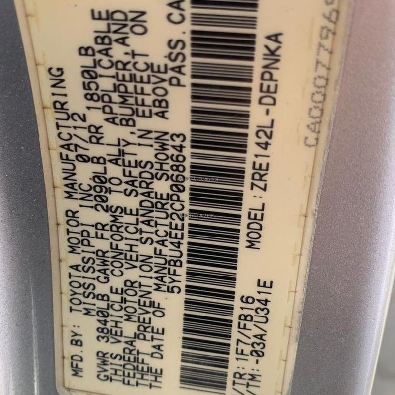 REGISTERED 2013 TOYOTA COROLLA FOR SALE IN LAGOS image
