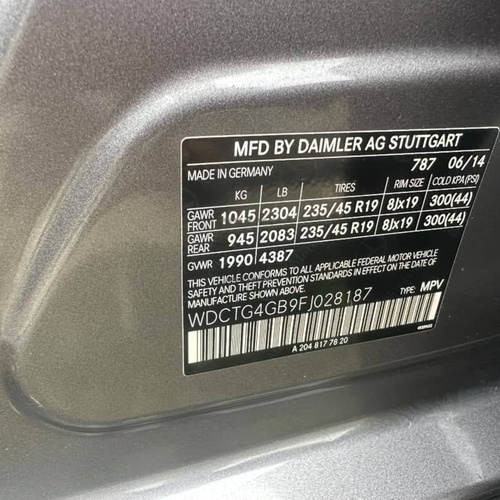 MERCEDES-BENZ GLA 250 2015 FOR SALE IN LAGOS