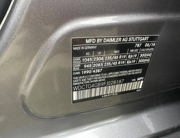 MERCEDES-BENZ GLA 250 2015 FOR SALE IN LAGOS