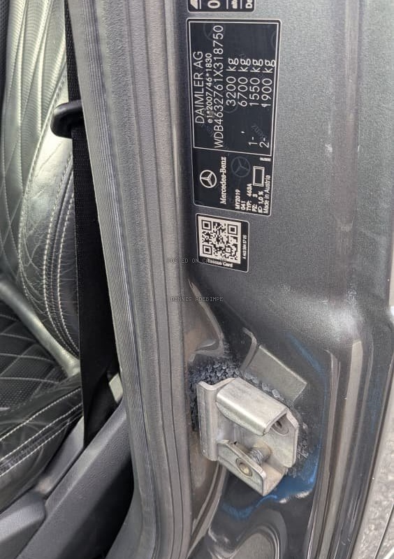 MECEDEZ BENZ G63 AMG 2019 MODEL FOR SALE IN LAGOS image