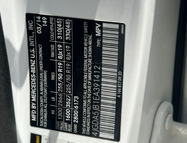  Foreign Used 2014 Mercedes-Benz ML350 In Lagos