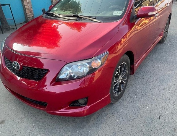 Registered 2010 Toyota Corolla sports