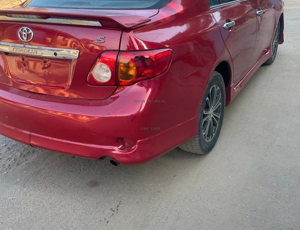 Registered 2010 Toyota Corolla sports