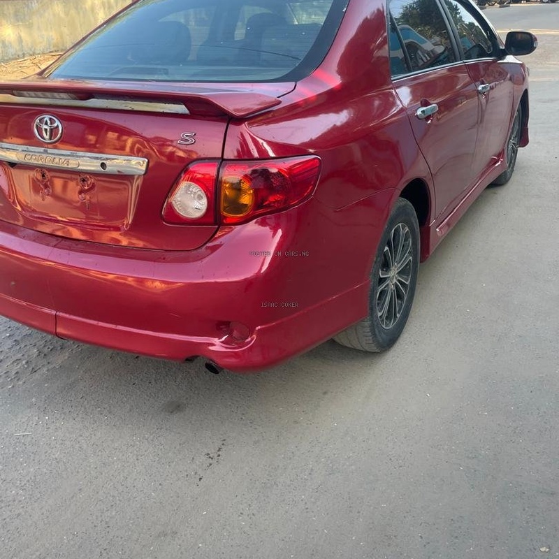 Registered 2010 Toyota Corolla sports image