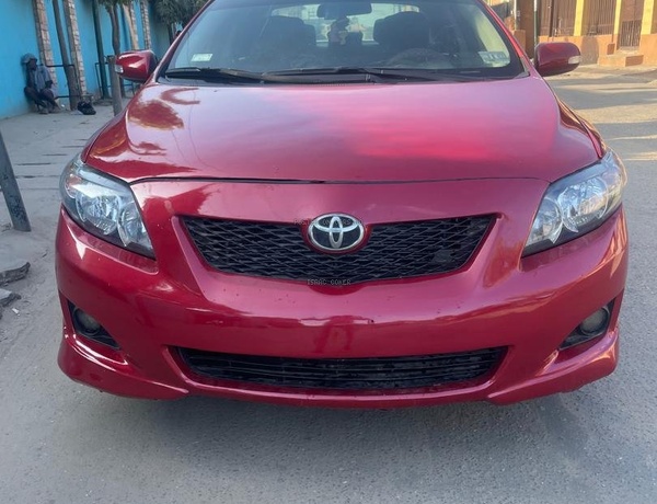 Registered 2010 Toyota Corolla sports