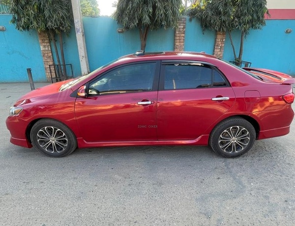 Registered 2010 Toyota Corolla sports