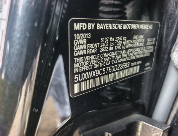 FOREIGN USED 2014 BMW X3 KEYLESS IN ABUJA