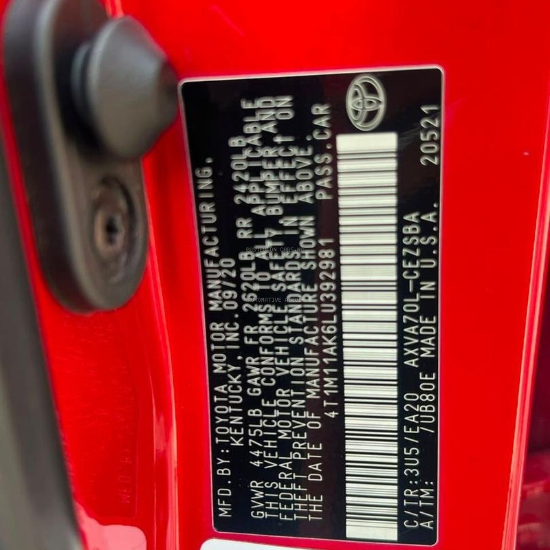 FOREIGN USED 2021 TOYOTA CAMRY SE KEYLESS image