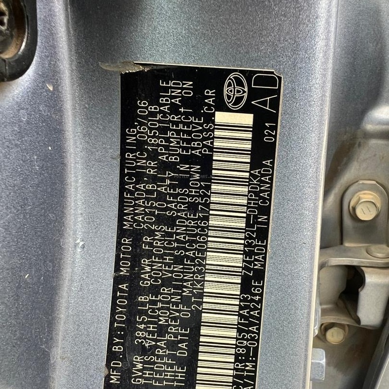 2006 Registered Toyota Matrix for Sale In Lagos image