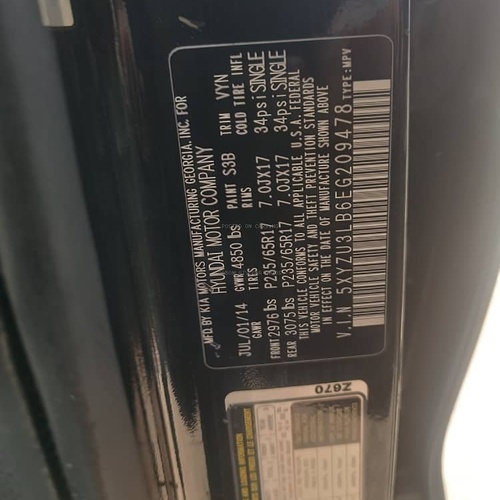 Hyundai Santa Fe Sports 2014 For Sale In Lagos