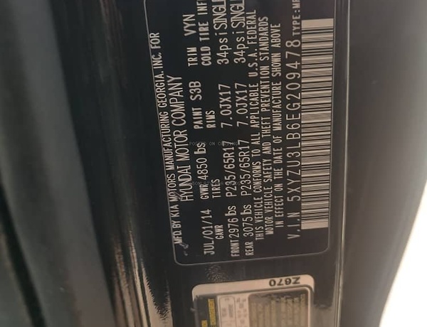 Hyundai Santa Fe Sports 2014 For Sale In Lagos