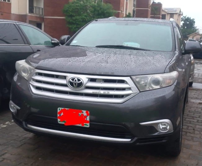 Toyota Highlander 2013 For Sale In Ikeja image