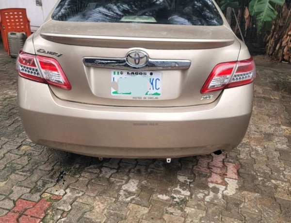 Nigerian Used Toyota Camry Muscle 2008
