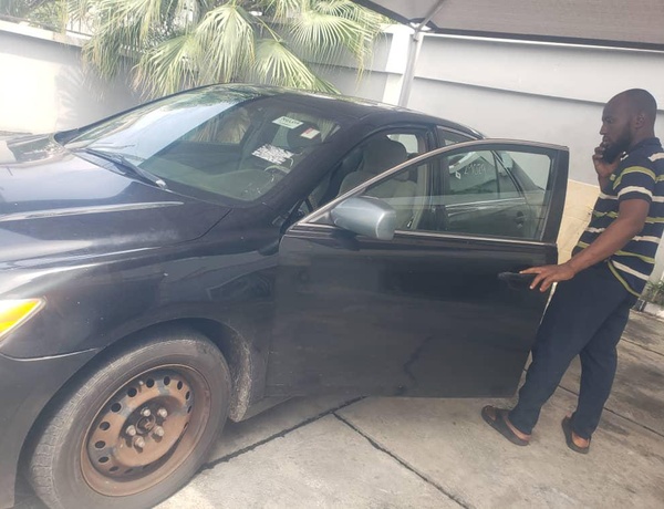 LOCAL USED 2008 TOYOTA CAMRY IN LAGOS