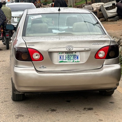 DISTRESS DISTRESS   2004 TOYOTA COROLLA FOR SALE IN ABUJA