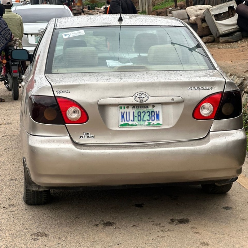 DISTRESS DISTRESS   2004 TOYOTA COROLLA FOR SALE IN ABUJA image
