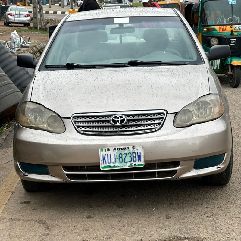 DISTRESS DISTRESS   2004 TOYOTA COROLLA FOR SALE IN ABUJA image